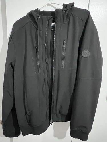 Firetrap men black hooded - black,