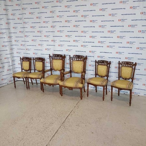 Antique umbertine seating set - antique,