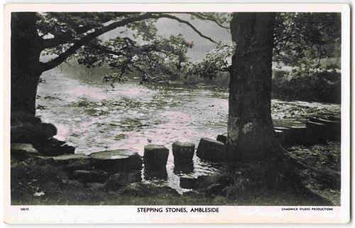 Ambleside stepping stones - stepping,