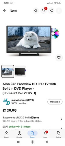 Alba freeview hd led tv - ,