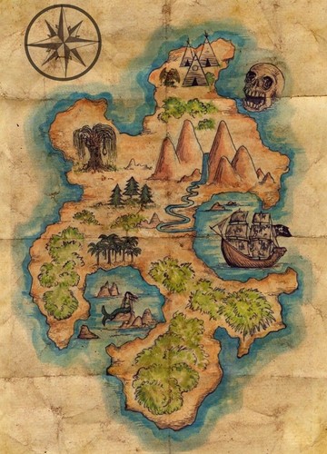 Disney peter pan map - pan,