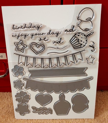 Birthday celebrations stamp - birthday, &