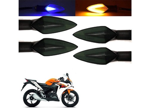 Amber blue led turn signal - led,