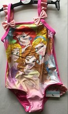 Girls Pink Swimming  Costume