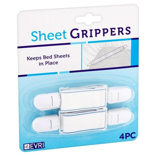 Elastic bed sheet - bed, grippers