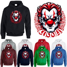 Joker Red Mens Hoody Funny