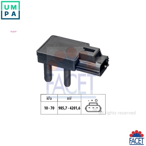 Sensor exhaust pressure - exhaust,