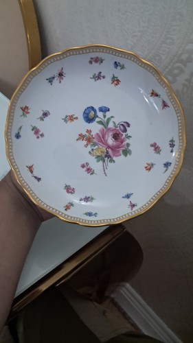 Antique meissen plate - antique,