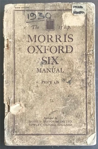 Morris oxford six car - oxford,