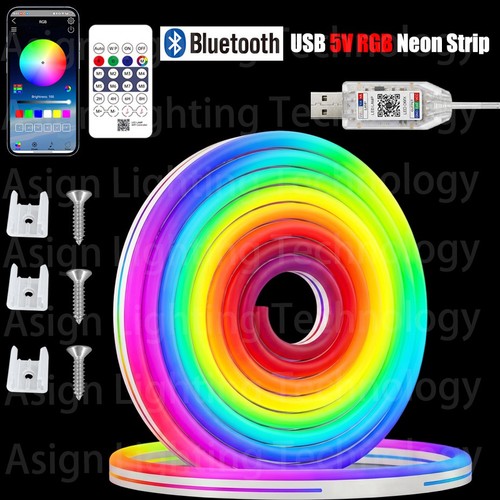 Led neon strip lights - neon, 10m