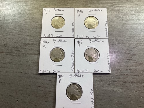 Buffalo nickels key dates - 5,