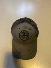 Grey Stone Island Baseball Cap Size L 100% Cotton