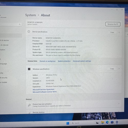 Acer veriton x2640g 6400 - x2640g,, i5-6400