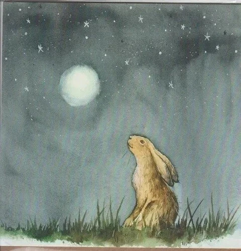 Love country card - , hare