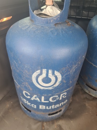 Calor 15kg butane gas - gas, bottle