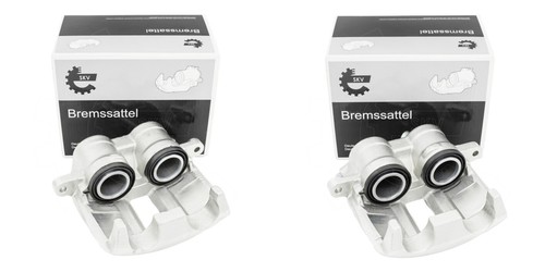 Brake calipers set front axle