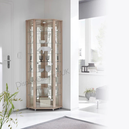 Glass corner display - ,
