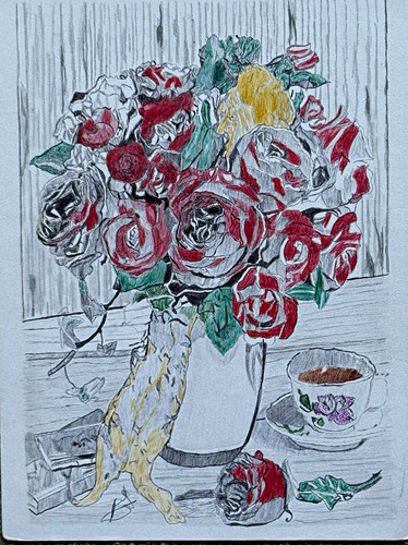 Signed original coloured - original,