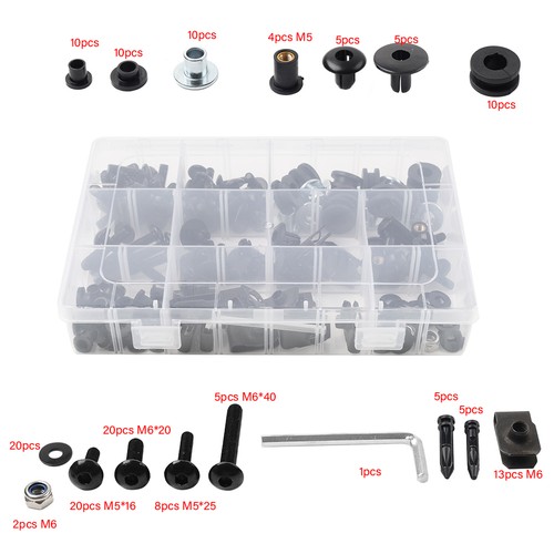 Screws fairing bolts - screws, kit