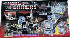 New TF G1 Reissue Metroplex Action Figure Box Set 80's Toy