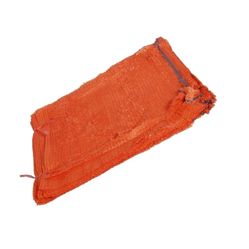 Orange net sacks - orange, with