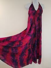 SILK Bohemian Dress Tie Dye