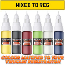 Touch Up Car Paint For FORD Mixed From Car Registration Reg Touch Up Pen/Brush