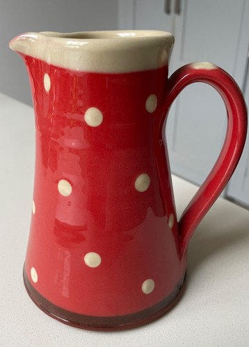 Studio pottery glazed - jug, by