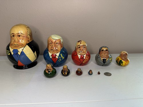 Matryoshka russian dolls - russian, dolls-