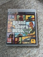 Grand Theft Auto 5 Game PS3 With Manual And Map Untested PlayStation 3