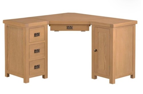 Hereford oak shaped corner - hereford, l-shaped