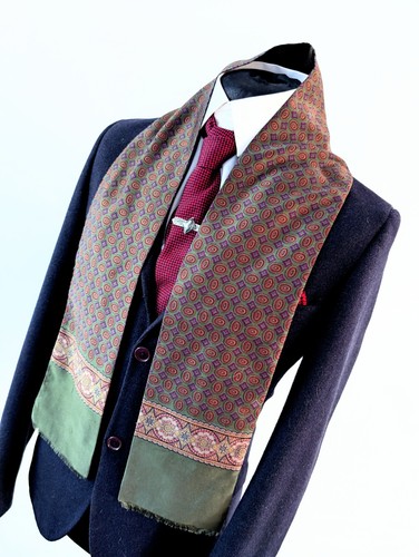 Men vintage geometric green - vintage,