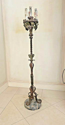 19th century torchiere - century,