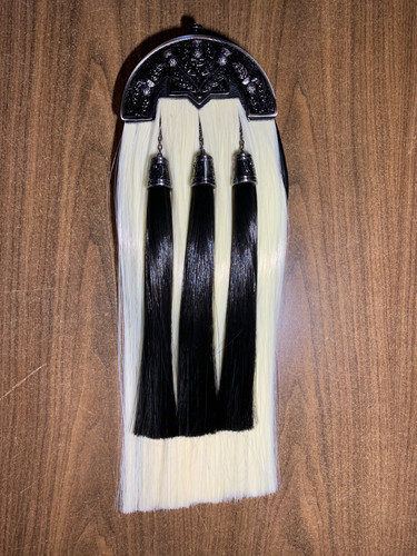 Original white long horse - white,
