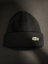 Lacoste Black Beanie