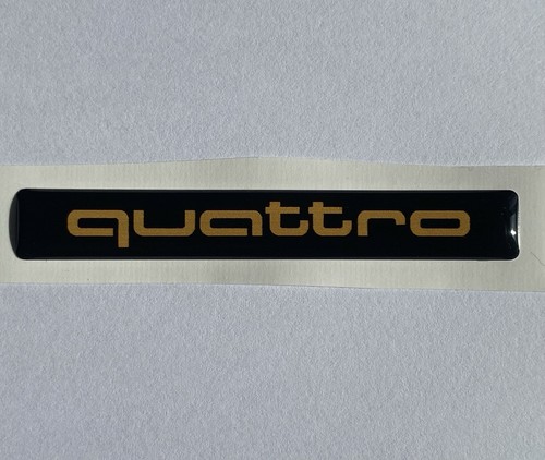 Quattro boot badge dashboard - boot,