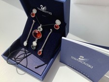 Swarovski crystal necklace - crystal,