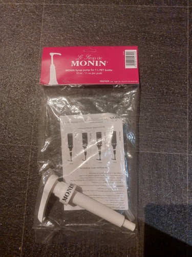 Monin syrup pump - monin,
