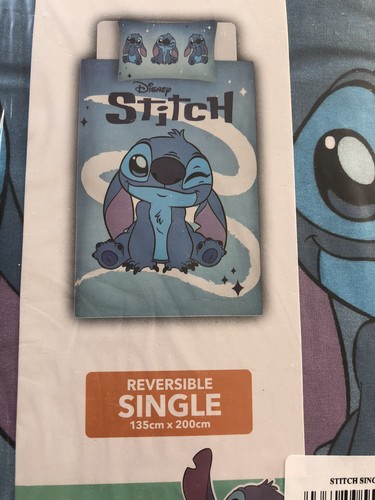 Stitch reversible duvet cover - stitch,