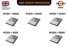 AMD Ryzen CPU ( 5 3600, 9 3900X, 7 5800X, 9 5900X,9 5950X) Processor