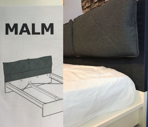 Ikea malm headboard cover - ikea,