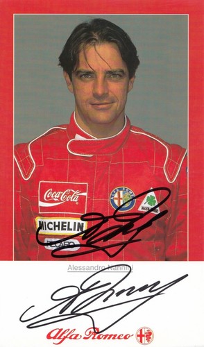 Signed alessandro nannini - alessandro,