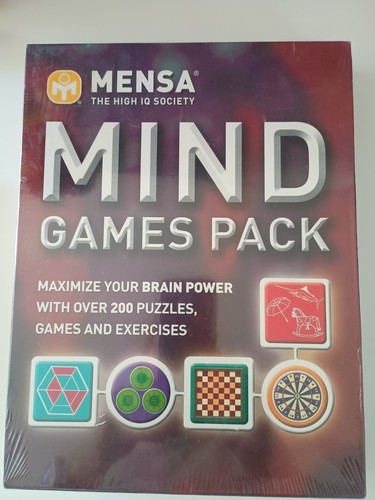 New sealed mensa - new/sealed, mind
