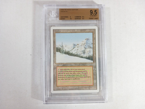 Taiga revised edition mtg bgs - mtg,