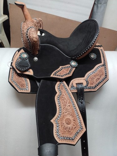 Barrel racing horse saddle - barrel,