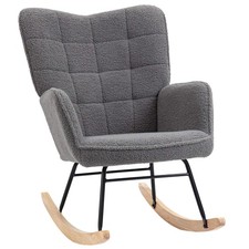 Wingback Rocking Chair for