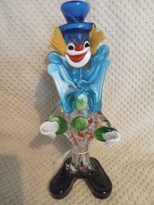 Vintage Murano Art Glass Clown