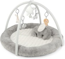 Faux Fur Baby Playmat Gym with
