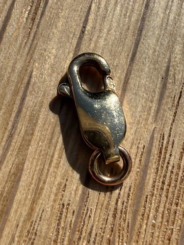 375 9ct yellow - gold, lobster