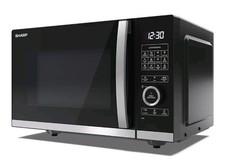 Sharp YC-QG254AU-B 25L 900W Microwave Oven with 1000W Grill Function - Black